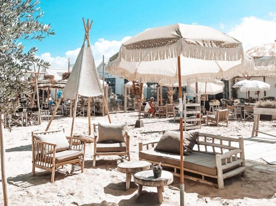 Ithaka Beach House, Unieke Plek Met Vrij Parkeren! Noordwijk Eksteriør billede