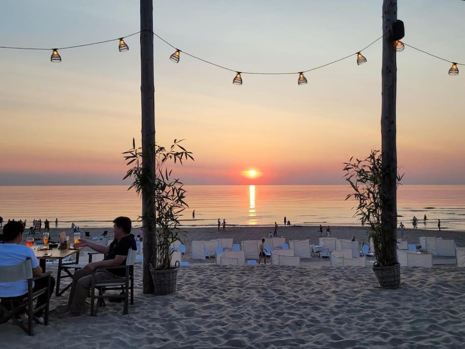 Ithaka Beach House, Unieke Plek Met Vrij Parkeren! Noordwijk Eksteriør billede
